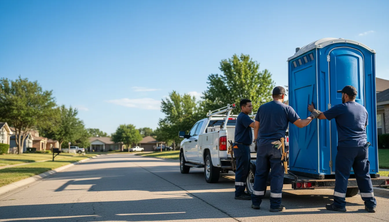 Portable Toilet Rental in Vinson, OK near me